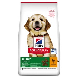 Hills Puppy Large Tavuklu Büyük Irk Tavuklu Yavru Köpek Maması 2,5 Kg + 8in1 Köpek Ödül Kemiği - Thumbnail