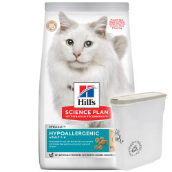 Hills Hypoallergenic Yumurta Ve Böcek Proteinli Kedi Maması 1,5 Kg + Saklama Kabı - Hills