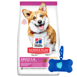 Hills Small & Miniature Küçük Irk Tavuklu Köpek Maması 3 Kg + Poşet Taşıma Çantası - Hills