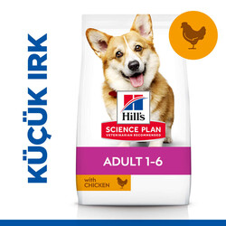Hills Small & Miniature Küçük Irk Tavuklu Köpek Maması 3 Kg - Thumbnail