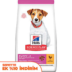 Hills Small & Miniature Puppy Tavuklu Küçük Irk Yavru Köpek Maması 1,5 Kg - Hills