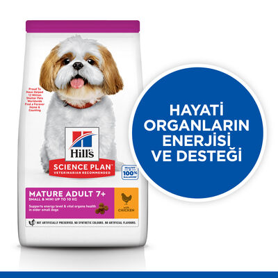 Hills Small Mini Mature Küçük Irk Yaşlı Köpek Maması 1,5 Kg + Oyuncak