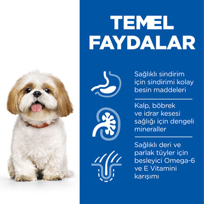 Hills Small Mini Mature Küçük Irk Yaşlı Köpek Maması 1,5 Kg + Seyyar Mama Kabı