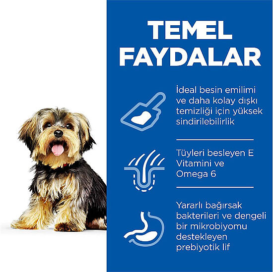 Hills Small Mini Sensitive Küçük Irk Köpek Maması 1,5 Kg - 3