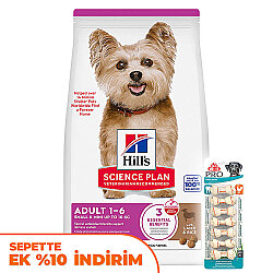 Hills Small & Miniature Küçük Irk Kuzulu Köpek Maması 6 Kg + 8in1 Diş Sağlığı Köpek Ödülü - Hills
