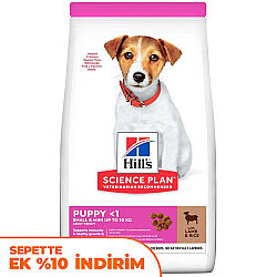 Hills Small & Miniature Puppy Küçük Irk Kuzulu Yavru Köpek Maması 1,5 Kg - Hills