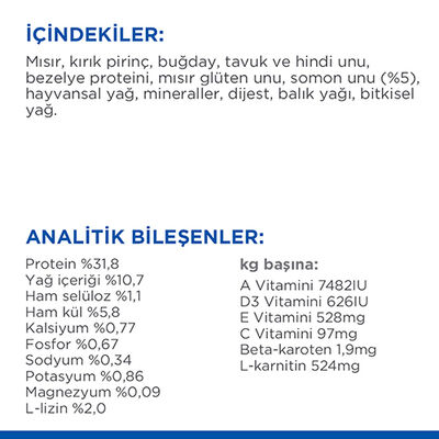 Hills Sterilised Kısırlaştırılmış Somonlu Kedi Maması 3 Kg + Beaphar Malt Macun 100 Gr