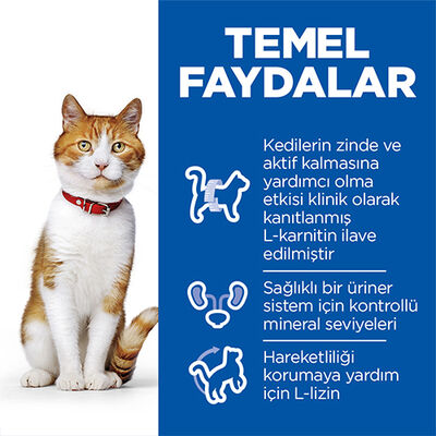 Hills Sterilised Kısırlaştırılmış Somonlu Kedi Maması 3 Kg + Beaphar Malt Macun 100 Gr