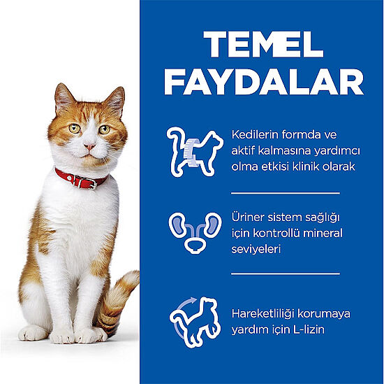 Hills Sterilised Kısırlaştırılmış Tavuklu Kedi Maması 13+2 Kg (Toplam 15 Kg) - 7