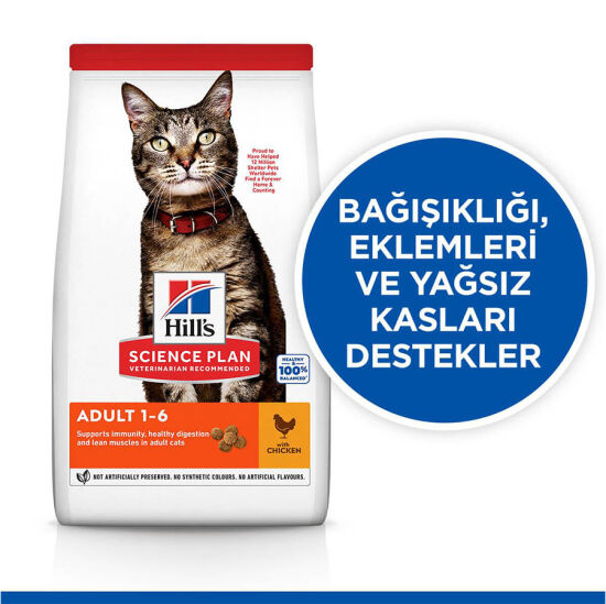 Hills Tavuk Etli Yetişkin Kedi Maması 8+2 Kg (Toplam 10 Kg) - 2