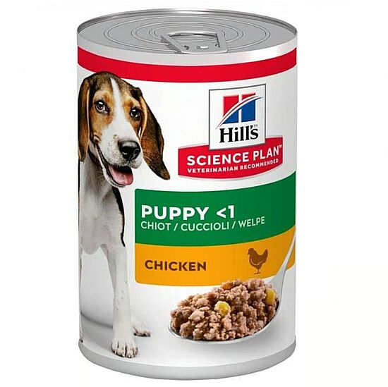 Hills Tavuklu Yavru Köpek Konservesi 370 Gr - 1