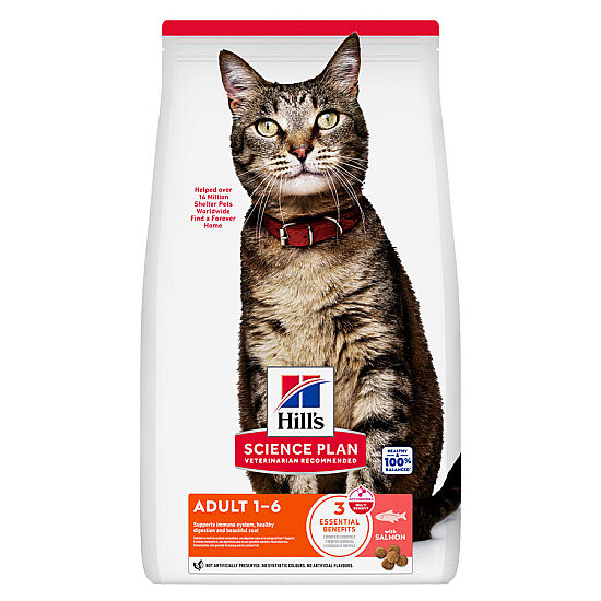 Hills Somon Balıklı Yetişkin Kedi Maması 1,5 Kg - 1