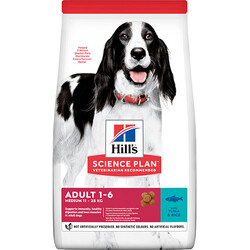 Hills - Hills Ton Balıklı Yetişkin Köpek Maması 12 Kg + 4 Adet Temizlik Mendili
