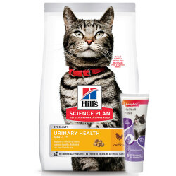 Hill's Urinary Health İdrar Sağlığı Tavuklu Kedi Maması 1,5 Kg + Beaphar Malt Macun 100 Gr - Hills