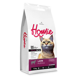 Homie - Homie Pro36 Düşük Tahıllı Kuzulu Kedi Maması 1,5 Kg