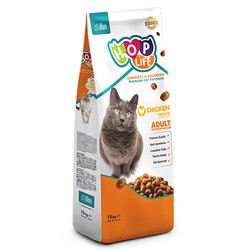 Hop Life Chicken Tavuk Etli Yetişkin Kedi Maması 15 Kg - Hop Life