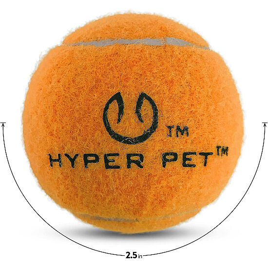 Hyper Pet 4 lü Turuncu Tenis Topu (Küçük Boy) - 3