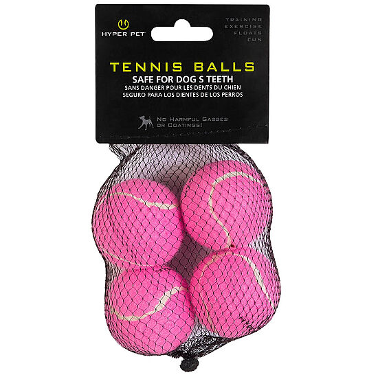 Hyper Pet 4 lü Pembe Tenis Topu (Küçük Boy) - 2