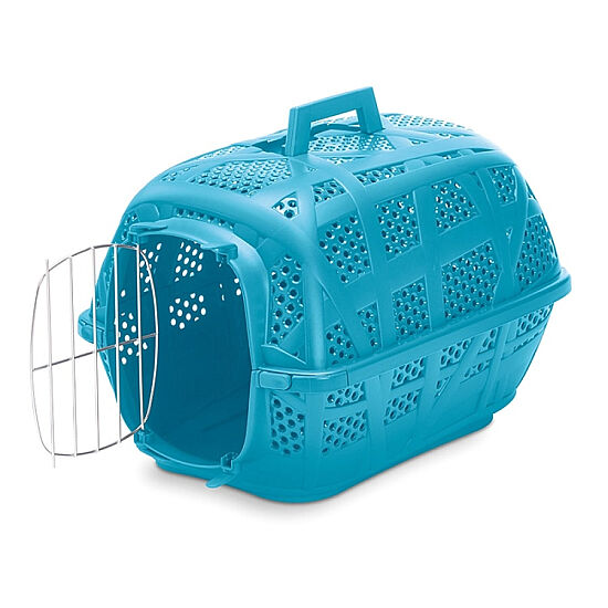Imac Carry Sport Metal Kapılı Evcil Hayvan Taşıma Çantası 48,5 x 34 x 32 Cm - Mavi - 1