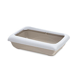 Imac Dodo Açık Kedi Tuvaleti 45,5 x 31 x 13,5 Cm - Bej - IMac