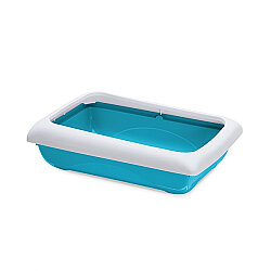 Imac Dodo Açık Kedi Tuvaleti 45,5 x 31 x 13,5 Cm - Mavi - IMac