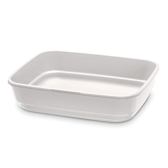 Imac Felix Açık Kedi Tuvaleti 49,5 x 39 x 12 Cm - Beyaz - 1