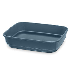 Imac Felix Açık Kedi Tuvaleti 49,5 x 39 x 12 Cm - Lacivert - IMac