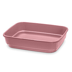 Imac Felix Açık Kedi Tuvaleti 49,5 x 39 x 12 Cm - Pembe - IMac