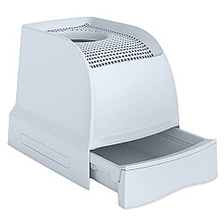 Imac Frida Üstten Girişli Kedi Tuvaleti 56 x 40 x 43,5 Cm - Buz Mavisi - IMac