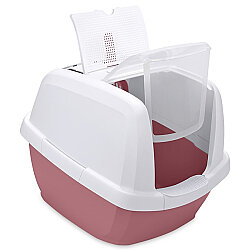 Imac Maddy Kapalı Kedi Tuvaleti 65 x 47,5 x 47,5 Cm - Pembe - IMac