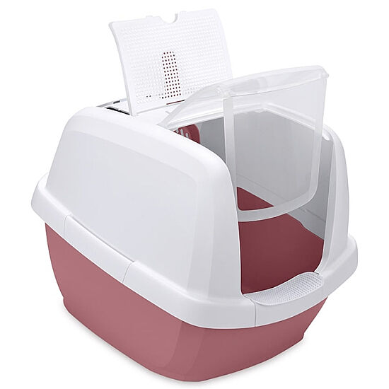 Imac Maddy Kapalı Kedi Tuvaleti 65 x 47,5 x 47,5 Cm - Pembe - 1