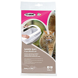 Imac Sandy Bag 6'lı Paket Kedi Tuvalet Torbası 60 x 55 Cm - IMac