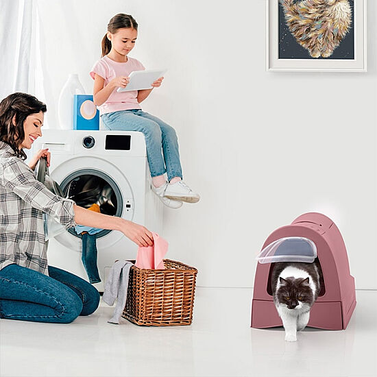 Imac Zuma Torbalı Kapalı Kedi Tuvaleti 56 x 40 x 42,5 Cm - Gri - 4