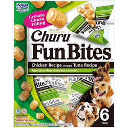 Inaba - Inaba Churu Fun Bites Sticks ton balığı Sargılı Köpek Ödül Maması 6lı Paket