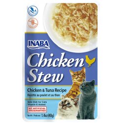 Inaba Ciao Chicken Stew Tavuk Güveç ve Ton Balıklı Pate 40 Gr - Inaba