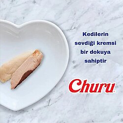 Inaba Ciao Churu Bites Tavuk Sargılı Deniz Taraklı ve Ton Balıklı Kedi Ödül Maması 3 x 10 Gr - 3
