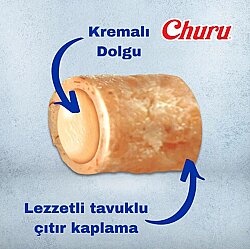 Inaba Ciao Churu Bites Tavuk Sargılı Kedi Ödül Maması 3 x 10 Gr - 2