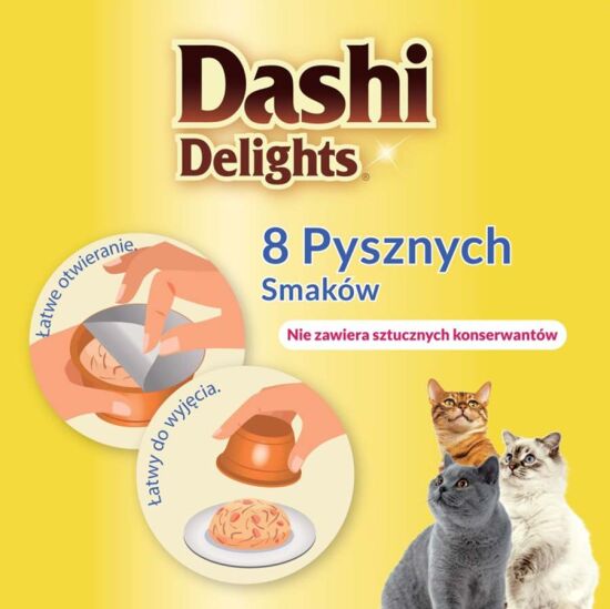 Inaba Ciao Dashi Delights Tavuklu Kedi Çorbası 70 Gr - 4