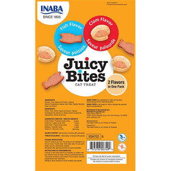 Inaba Ciao Juicy Bites Balıklı ve İstiridyeli Kedi Ödül Maması 3 lü Paket - Thumbnail