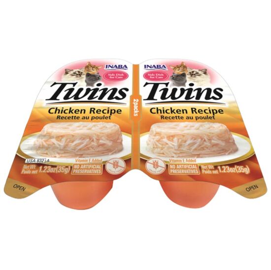 Inaba Twins Tavuklu Kedi Ödül Jölesi 2 x 35 Gr - 1