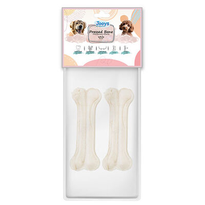 Jooys Beyaz Pres Kemik 12 Cm - 2 li Paket