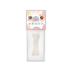 Jooys - Jooys Beyaz Pres Kemik 22 Cm - Tekli Paket