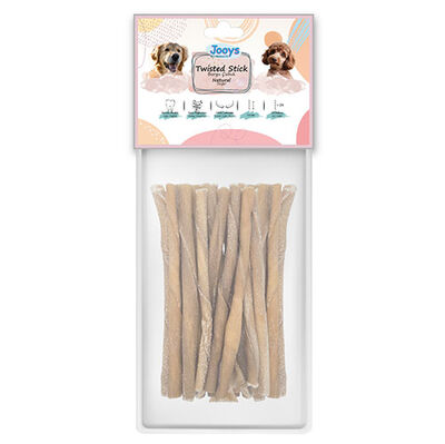 Jooys Doğal Burgu Çubuk 12 Cm - 25 li Paket