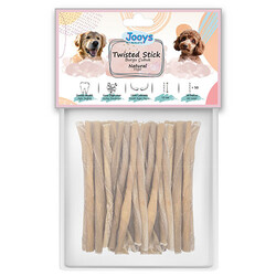 Jooys Doğal Burgu Çubuk 12 Cm - 50 li Paket - Jooys