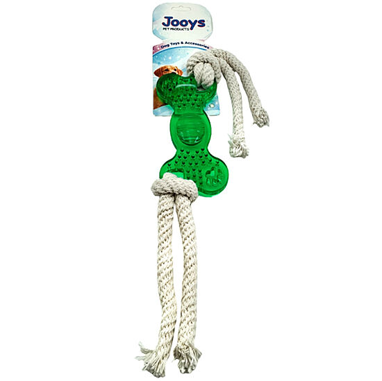 Jooys İpli Kauçuk Kemik Köpek Oyuncağı 40 Cm - 1