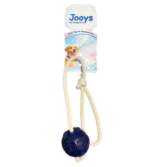 Jooys İpli Top Köpek Oyuncağı 40 Cm - 1