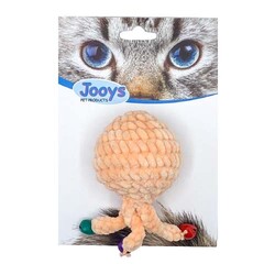 Jooys Kadife Ahtapot Top Sesli Kedi Oyuncağı 5x5 Cm - Jooys