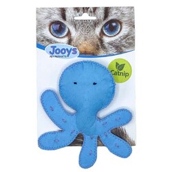 Jooys Kumaş Catnip (Kedi Otlu) Ahtapot Kedi Oyuncağı 10x12 Cm - Jooys