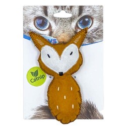 Jooys - Jooys Kumaş Catnip (Kedi Otlu) Tilki Kedi Oyuncağı 13x6 Cm