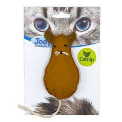 Jooys Kumaş Catnip (Kedi Otlu) Fare Kedi Oyuncağı 10x5 Cm - Jooys